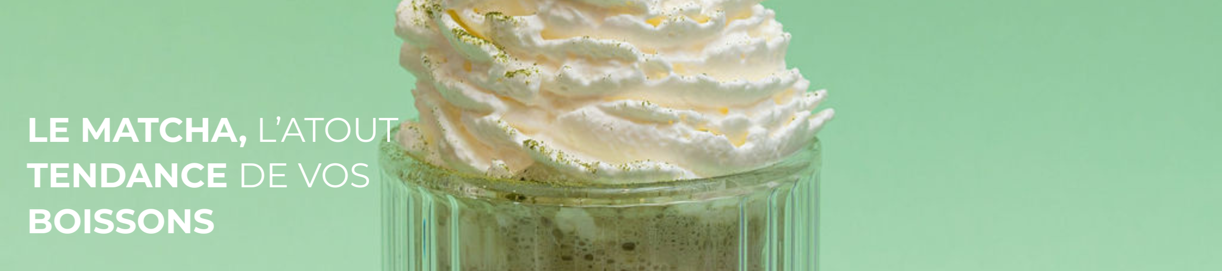 Boissons d'automne : MATCHA