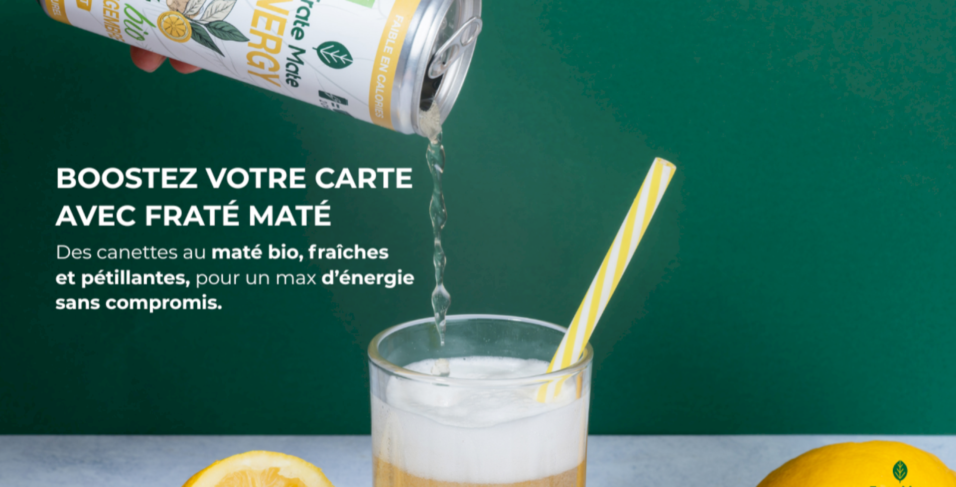 Boisson d'automne fraté maté