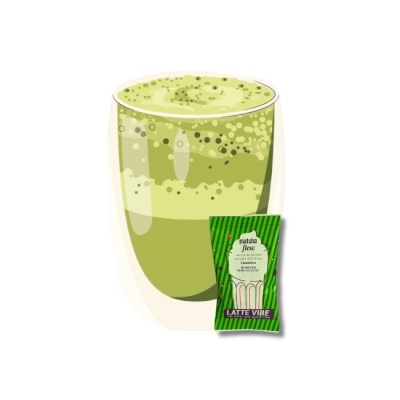 Latte vibe | Matcha Flow en stick